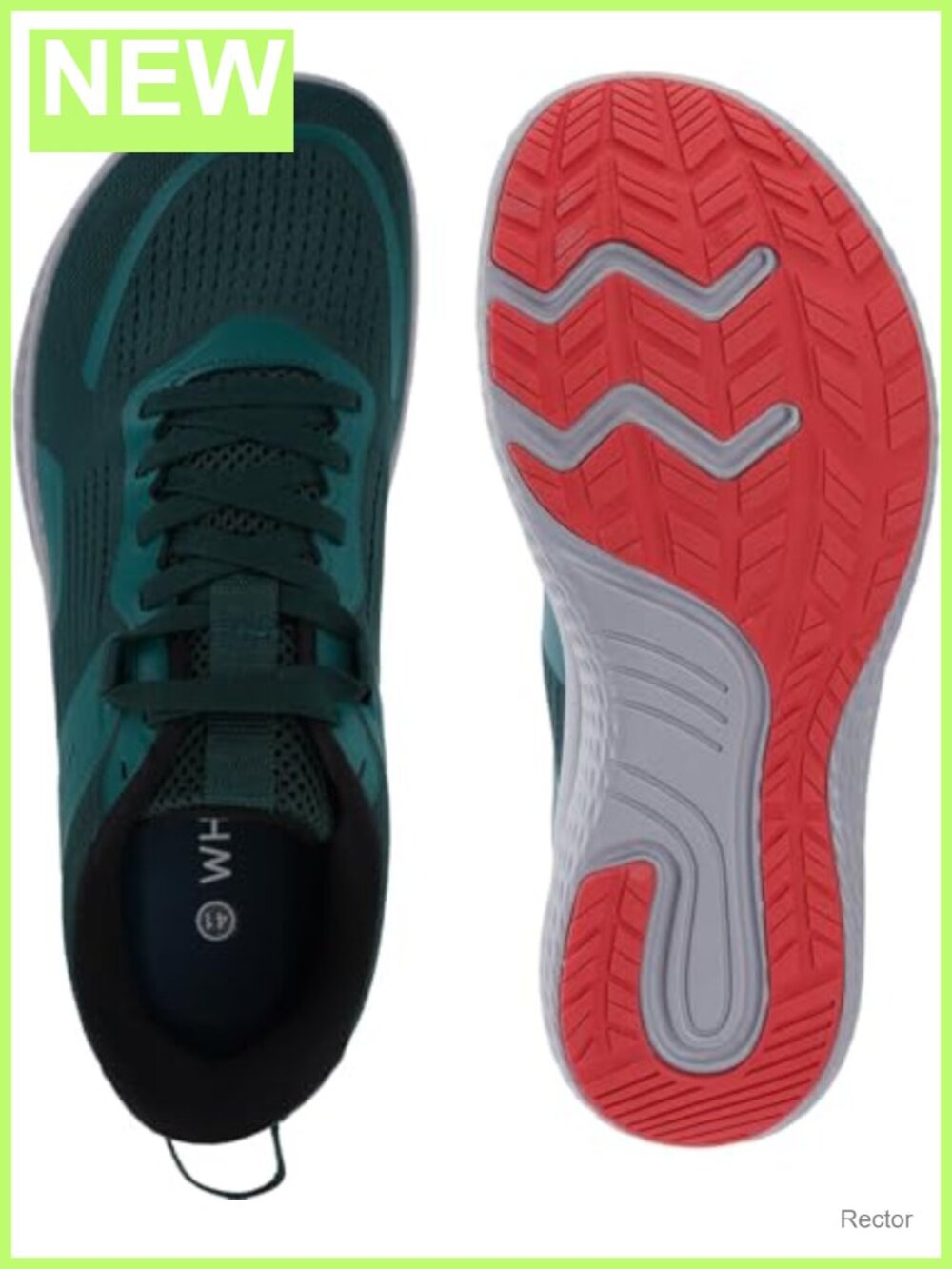 Men's Zero Drop Wide Toe Box Running Shoes Breathable Mesh Athletic - Picture 4 of 5